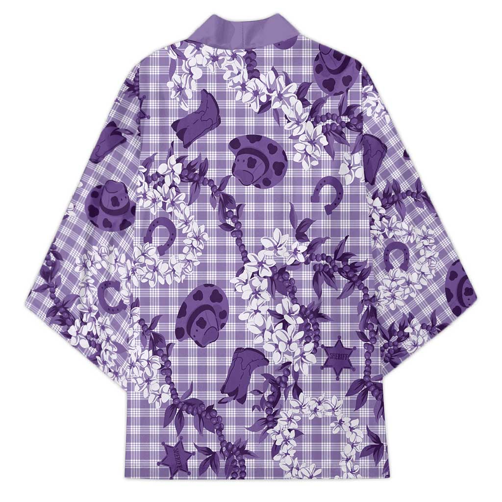 Mokihana Maile Ilima Leis Paniolo Palaka Kimono Hawaiian Poni Spirit - Polynesian Pride