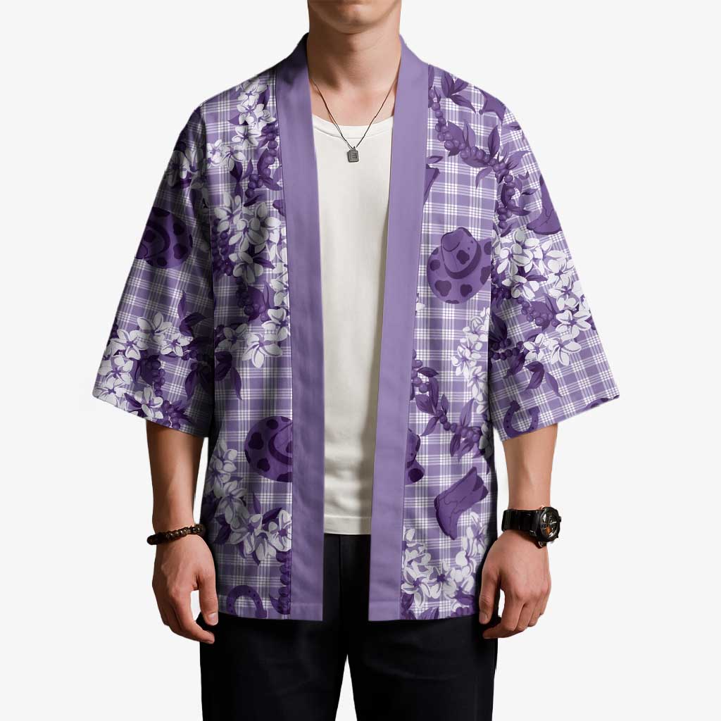 Mokihana Maile Ilima Leis Paniolo Palaka Kimono Hawaiian Poni Spirit - Polynesian Pride