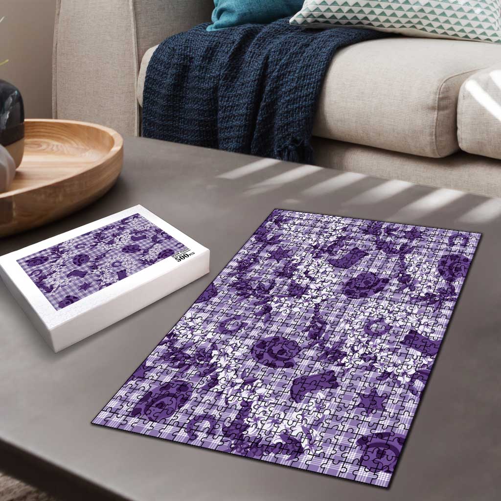 Mokihana Maile Ilima Leis Paniolo Palaka Puzzle Hawaiian Poni Spirit - Polynesian Pride