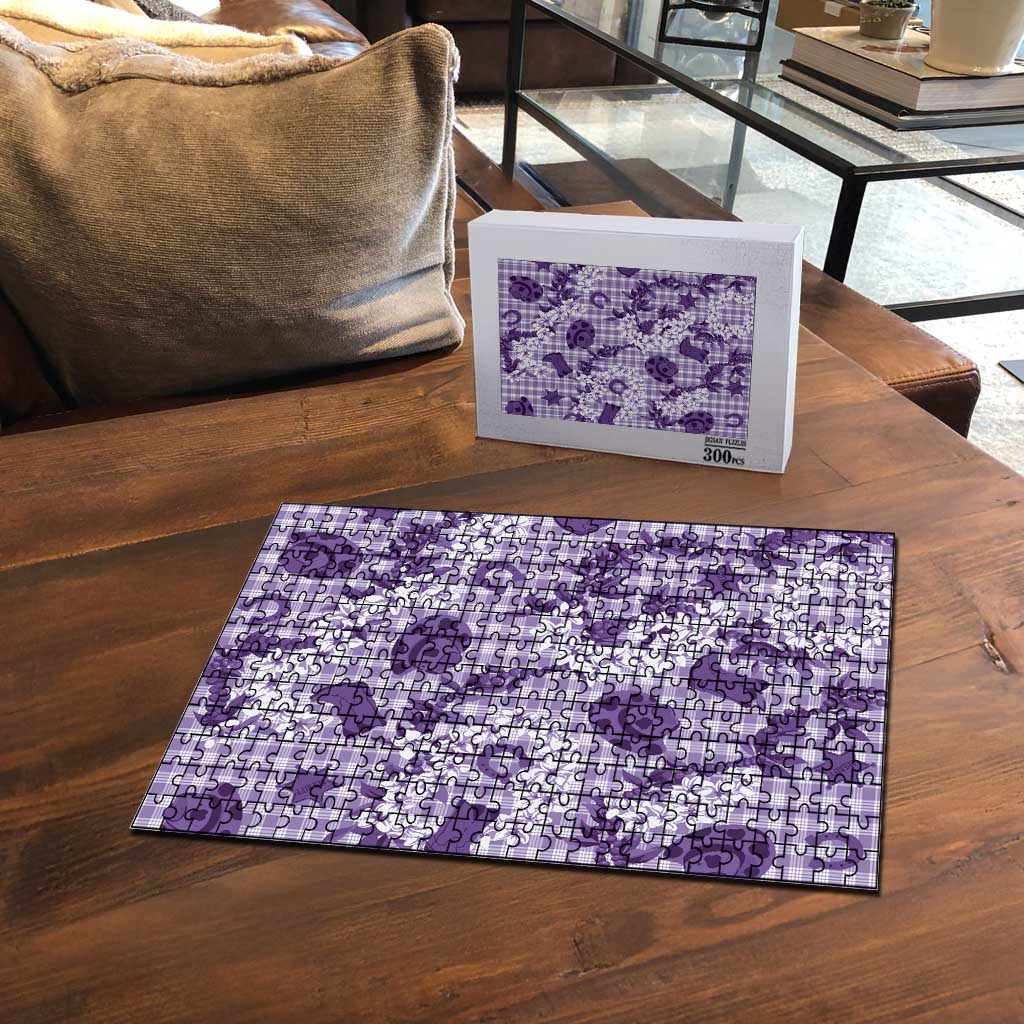 Mokihana Maile Ilima Leis Paniolo Palaka Puzzle Hawaiian Poni Spirit - Polynesian Pride