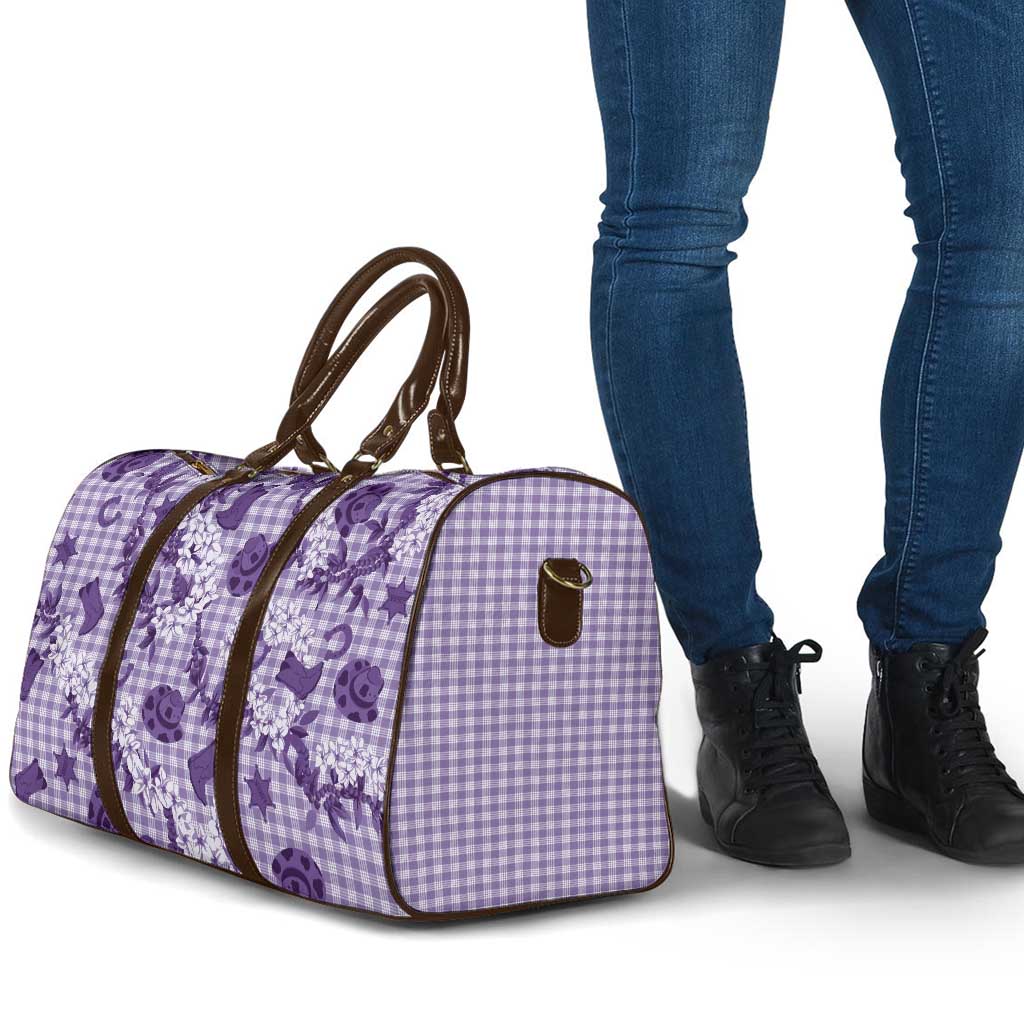 Mokihana Maile Ilima Leis Paniolo Palaka Travel Bag Hawaiian Poni Spirit - Polynesian Pride