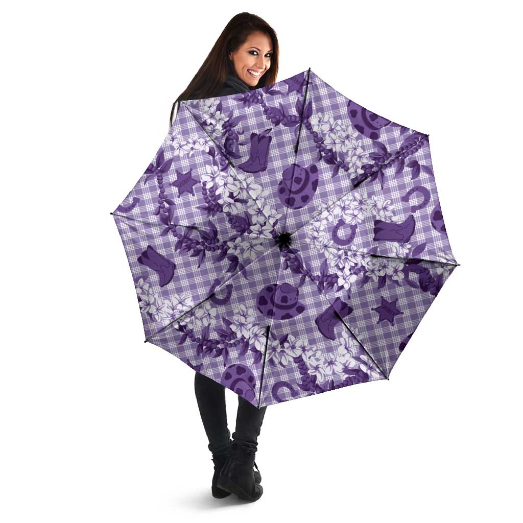 Mokihana Maile Ilima Leis Paniolo Palaka Umbrella Hawaiian Poni Spirit - Polynesian Pride
