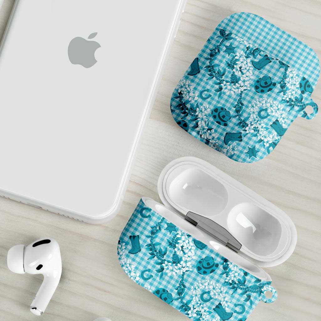 Mokihana Maile Ilima Leis Paniolo Palaka AirPods Case Hawaiian Polu Opa Spirit - Polynesian Pride
