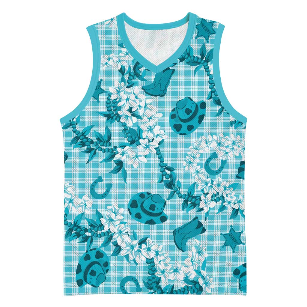 Mokihana Maile Ilima Leis Paniolo Palaka Basketball Jersey Hawaiian Polu Opa Spirit - Polynesian Pride