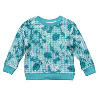 Mokihana Maile Ilima Leis Paniolo Palaka Kid Ugly Christmas Sweater Hawaiian Polu Opa Spirit - Polynesian Pride