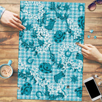 Mokihana Maile Ilima Leis Paniolo Palaka Puzzle Hawaiian Polu Opa Spirit - Polynesian Pride