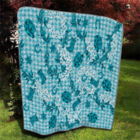 Mokihana Maile Ilima Leis Paniolo Palaka Quilt Hawaiian Polu Opa Spirit - Polynesian Pride