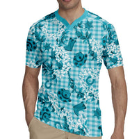 Mokihana Maile Ilima Leis Paniolo Palaka Rugby Jersey Hawaiian Polu Opa Spirit - Polynesian Pride