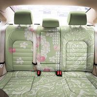 Leaf Green Hawaii Anthurium Plumeria Lei Back Car Seat Cover LT9 - Polynesian Pride