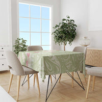 Leaf Green Hawaii Anthurium Plumeria Lei Tablecloth LT9 - Polynesian Pride