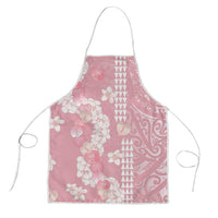 Soft Pink Hawaii Anthurium Plumeria Lei Apron LT9 Pink - Polynesian Pride