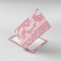 Soft Pink Hawaii Anthurium Plumeria Lei Canvas Wall Art LT9 With Frame Pink - Polynesian Pride