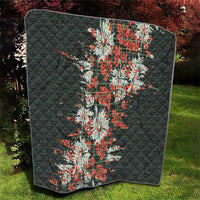 Hawaii Tartan With Hibiscus Quilt Polynesian Pattern Vintage LT9 - Polynesian Pride