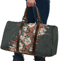 Hawaii Tartan With Hibiscus Travel Bag Polynesian Pattern Vintage LT9 - Polynesian Pride