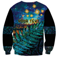 Matariki Te Tau Hou Maori Sweatshirt New Zealand Silver Fern Night Starry Sky
