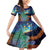 Personalised New Zealand Matariki Art Star Family Matching Mermaid Dress and Hawaiian Shirt Koru Fern Night Starry Sky