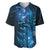 New Zealand Matariki Baseball Jersey Blue Milky Way Stars Night Sky