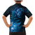 New Zealand Matariki Family Matching Mermaid Dress and Hawaiian Shirt Blue Milky Way Stars Night Sky