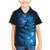 New Zealand Matariki Family Matching Mermaid Dress and Hawaiian Shirt Blue Milky Way Stars Night Sky