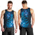 New Zealand Matariki Men Tank Top Blue Milky Way Stars Night Sky