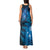 New Zealand Matariki Tank Maxi Dress Blue Milky Way Stars Night Sky