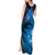 New Zealand Matariki Tank Maxi Dress Blue Milky Way Stars Night Sky