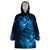 New Zealand Matariki Wearable Blanket Hoodie Blue Milky Way Stars Night Sky