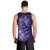 New Zealand Matariki Men Tank Top Purple Milky Way Stars Night Sky