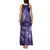 New Zealand Matariki Tank Maxi Dress Purple Milky Way Stars Night Sky