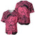 Polynesian Pride Happy Father Day Baseball Jersey I Love You Dad - Polynesian Tribal Pink LT9 - Polynesian Pride