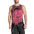 Polynesian Pride Happy Father Day Men Tank Top I Love You Dad - Polynesian Tribal Pink LT9 - Polynesian Pride