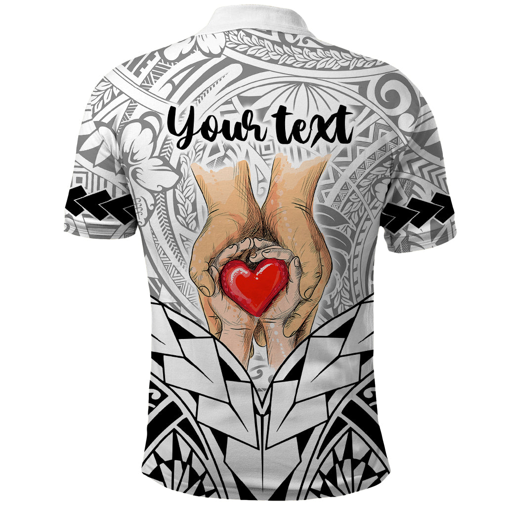 Custom Polynesian Fathers Day Gift For Dad Polo Shirt Super Father In The World Black Polynesian Pattern LT9 - Polynesian Pride