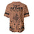 Polynesian Father's Day Gift For Dad Baseball Jersey Super Father In The World - Nude Polynesian Pattern LT9 - Polynesian Pride