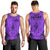 Polynesian Father's Day Gift For Dad Men Tank Top Super Father In The World - Purple Polynesian Pattern LT9 - Polynesian Pride