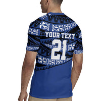 Fiji Rugby Pacific Custom Rugby Jersey Pasifika Tapa Pattern