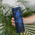 Blue Hawaiian Kakau Turtle Skinny Tumbler Polynesian Tribal