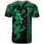 Hawaiian Tribal T Shirt Polynesian Kakau Turtle Green LT9 - Polynesian Pride