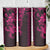 Pink Hawaiian Kakau Turtle Skinny Tumbler Polynesian Tribal