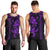 Hawaiian Tribal Men Tank Top Polynesian Kakau Turtle - Purple LT9 - Polynesian Pride