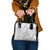 Lotu Tamaiti Samoa Siapo Shoulder Handbag White Sunday With Teuila Torch Ginger