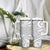 Samoa Lotu Tamaiti Tumbler With Handle White Sunday Siapo With Teuila Torch Ginger