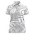 Lotu Tamaiti Samoa Siapo Women Polo Shirt White Sunday With Teuila Torch Ginger