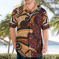Vintage Samoa Siapo Hawaiian Shirt With Teuila Torch Ginger LT9 - Polynesian Pride