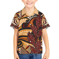 Vintage Samoa Siapo Hawaiian Shirt With Teuila Torch Ginger LT9 - Polynesian Pride