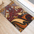 Vintage Samoa Siapo Rubber Doormat With Teuila Torch Ginger