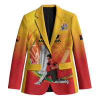 Custom Cricket PNG East Asia-Pacific Blazer Papua New Guinea Rise to Power - Polynesian Pride