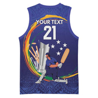 Custom Cricket Samoa East Asia-Pacific Basketball Jersey Samoa Storming the Limits LT9 - Polynesian Pride