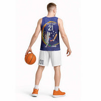Custom Cricket Samoa East Asia-Pacific Basketball Jersey Samoa Storming the Limits LT9 - Polynesian Pride