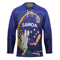 Custom Cricket Samoa East Asia-Pacific Hockey Jersey Samoa Storming the Limits - Polynesian Pride