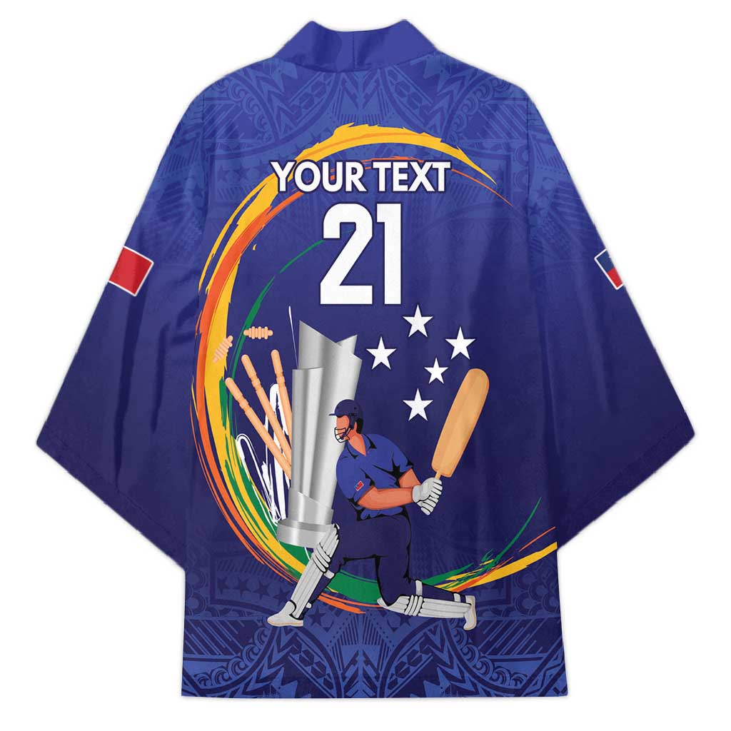 Custom Cricket Samoa East Asia-Pacific Kimono Samoa Storming the Limits - Polynesian Pride